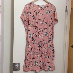 Junarose Pink Floral Romper